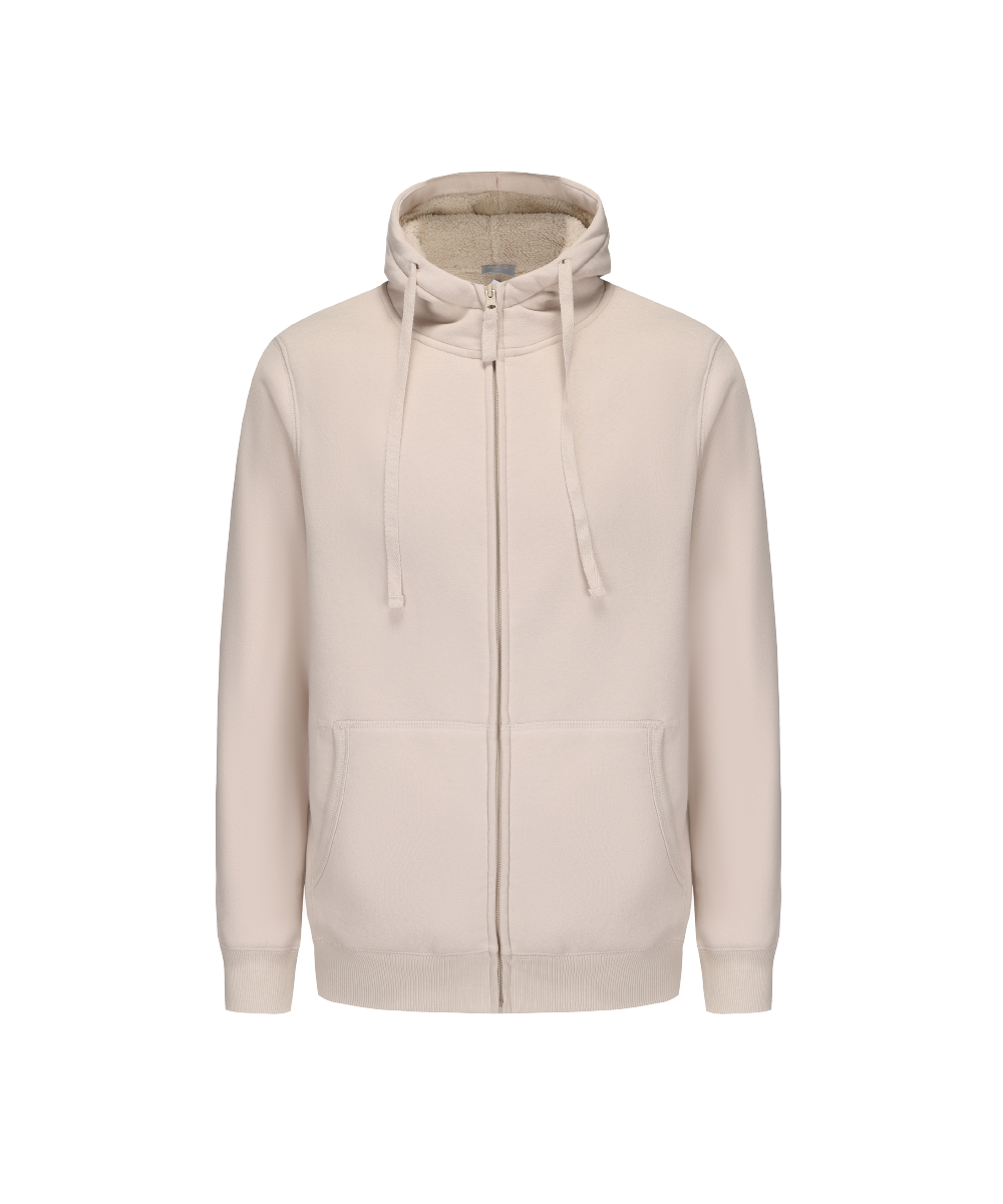 Unisex Snow Fleece Lining Hoodie Jacket - FJ 8605