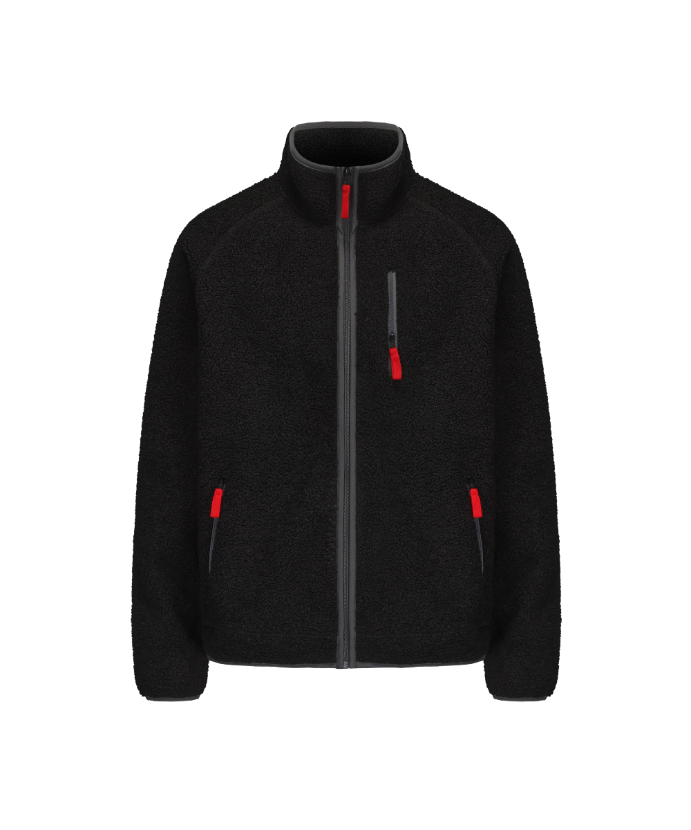 Men's Plush Sherpa Fleece Jacket - FJ 24171